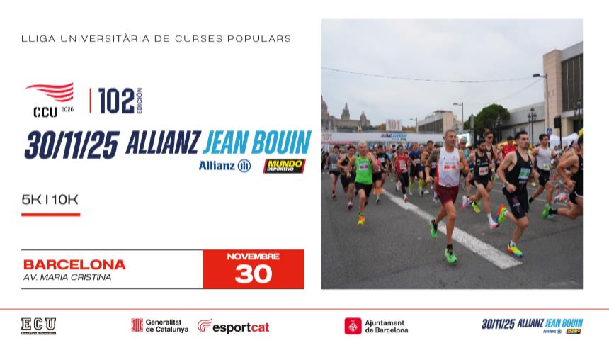 Inscriu-te a l'Allianz Jean Bouin 2025 i suma crèdits universitaris!